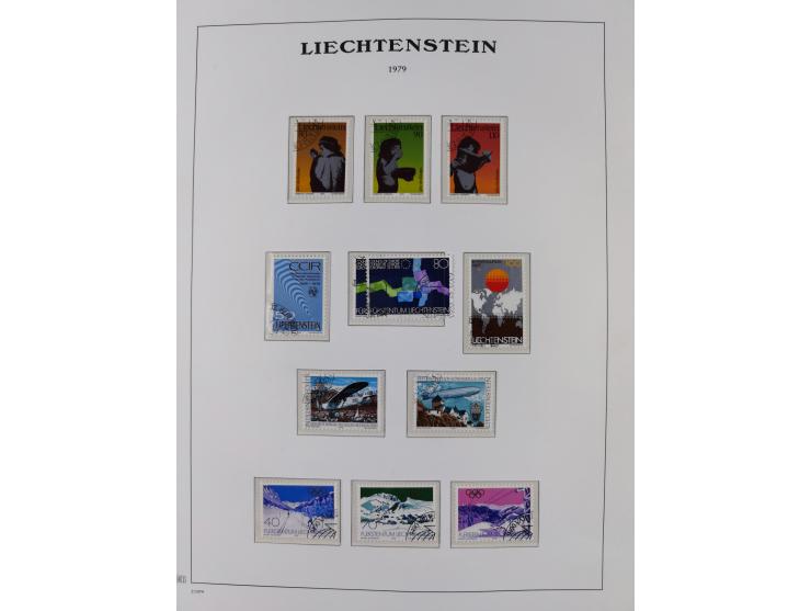 1912/85, Sammlung in gestempelter Erhaltung auf Leuchtturm Vordruckblättern ab 1-3, dabei Mi.3ya, 53-60, 72-77, 82-89, 94-107