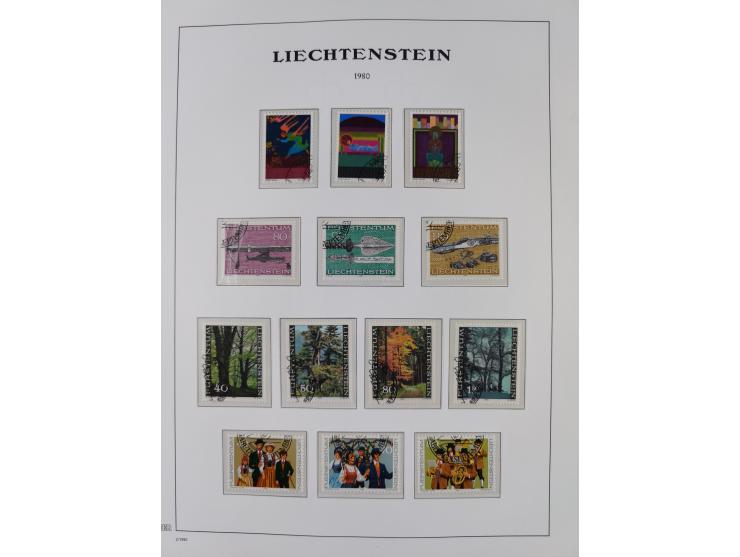1912/85, Sammlung in gestempelter Erhaltung auf Leuchtturm Vordruckblättern ab 1-3, dabei Mi.3ya, 53-60, 72-77, 82-89, 94-107