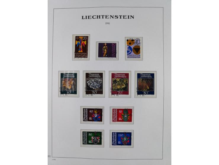 1912/85, Sammlung in gestempelter Erhaltung auf Leuchtturm Vordruckblättern ab 1-3, dabei Mi.3ya, 53-60, 72-77, 82-89, 94-107