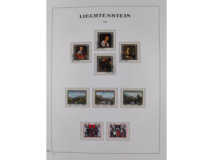 1912/85, Sammlung in gestempelter Erhaltung auf Leuchtturm Vordruckblättern ab 1-3, dabei Mi.3ya, 53-60, 72-77, 82-89, 94-107