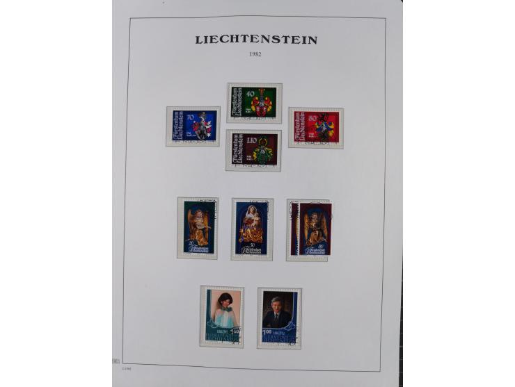 1912/85, Sammlung in gestempelter Erhaltung auf Leuchtturm Vordruckblättern ab 1-3, dabei Mi.3ya, 53-60, 72-77, 82-89, 94-107