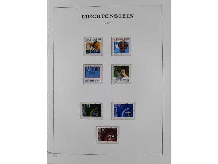 1912/85, Sammlung in gestempelter Erhaltung auf Leuchtturm Vordruckblättern ab 1-3, dabei Mi.3ya, 53-60, 72-77, 82-89, 94-107