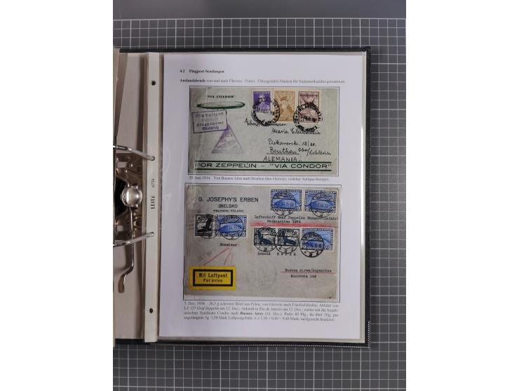 GLEIWITZ: 1817/1950 (ca.), ausstellungsmäßig aufgezogene Sammlung mit reichhaltig zusätzlichem Material, überschlägig rund 35