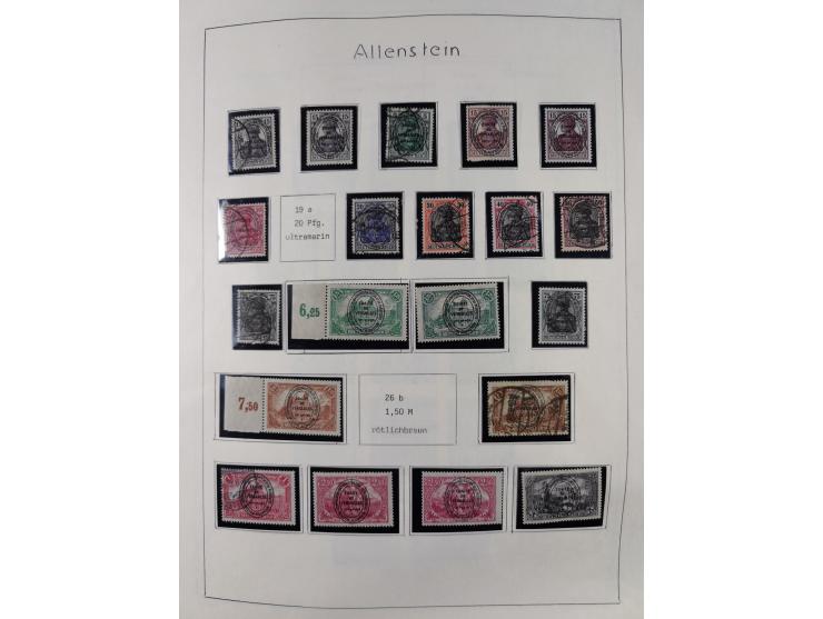 1849/1959, meist ungebrauchte und gestempelte Sammlung ab Altdeutschland mit Deutsches Reich, Deutsche Kolonien, Nebengebiete