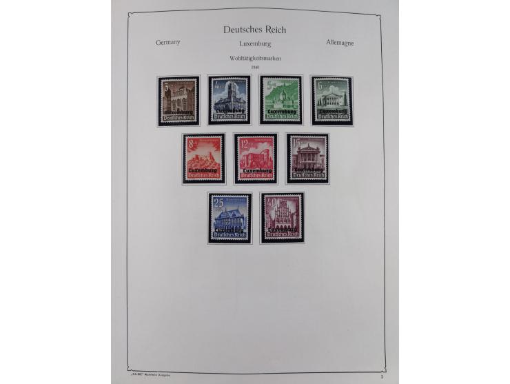 1849/1959, meist ungebrauchte und gestempelte Sammlung ab Altdeutschland mit Deutsches Reich, Deutsche Kolonien, Nebengebiete