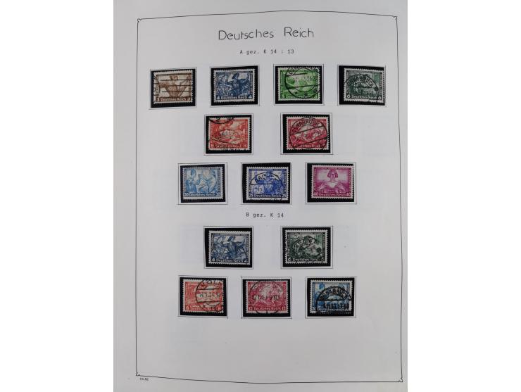 1849/1959, meist ungebrauchte und gestempelte Sammlung ab Altdeutschland mit Deutsches Reich, Deutsche Kolonien, Nebengebiete