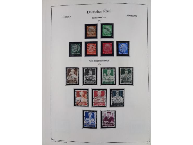 1849/1959, meist ungebrauchte und gestempelte Sammlung ab Altdeutschland mit Deutsches Reich, Deutsche Kolonien, Nebengebiete
