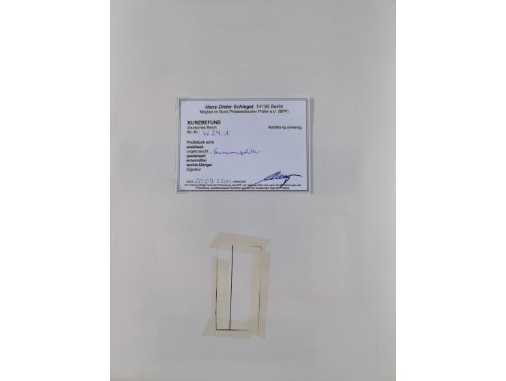 ZUSAMMENDRUCKE: 1913/68, anfangs meist ungebrauchte und gestempelte, später postfrische Sammlung Zusammendrucke ab Germania u