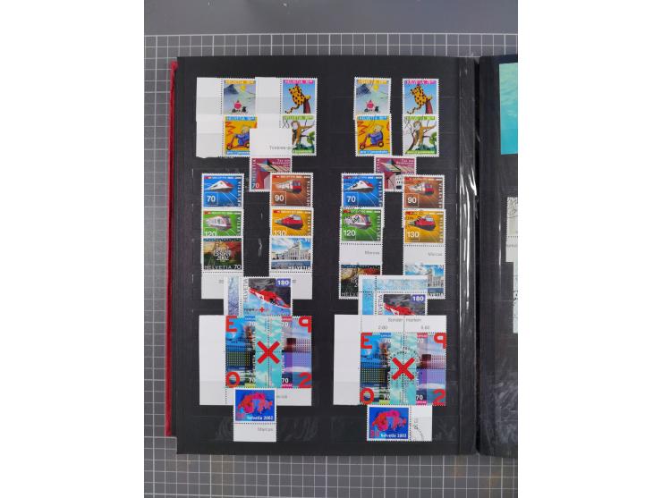 1978/2017, in den Hauptnummern je postfrische und gestempelte komplette Sammlung, Frankaturwert ca. 1600 CHF, in drei Alben