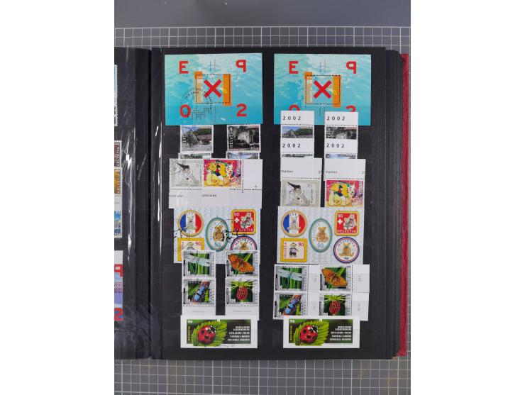 1978/2017, in den Hauptnummern je postfrische und gestempelte komplette Sammlung, Frankaturwert ca. 1600 CHF, in drei Alben