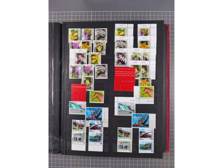 1978/2017, in den Hauptnummern je postfrische und gestempelte komplette Sammlung, Frankaturwert ca. 1600 CHF, in drei Alben