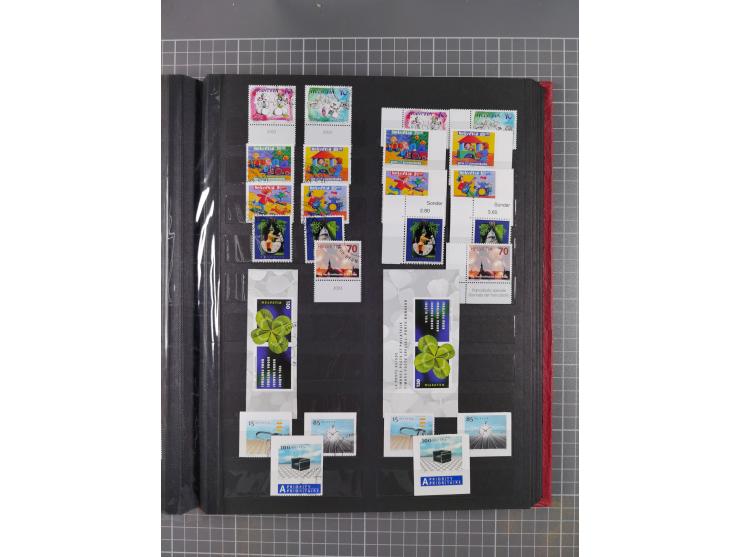 1978/2017, in den Hauptnummern je postfrische und gestempelte komplette Sammlung, Frankaturwert ca. 1600 CHF, in drei Alben