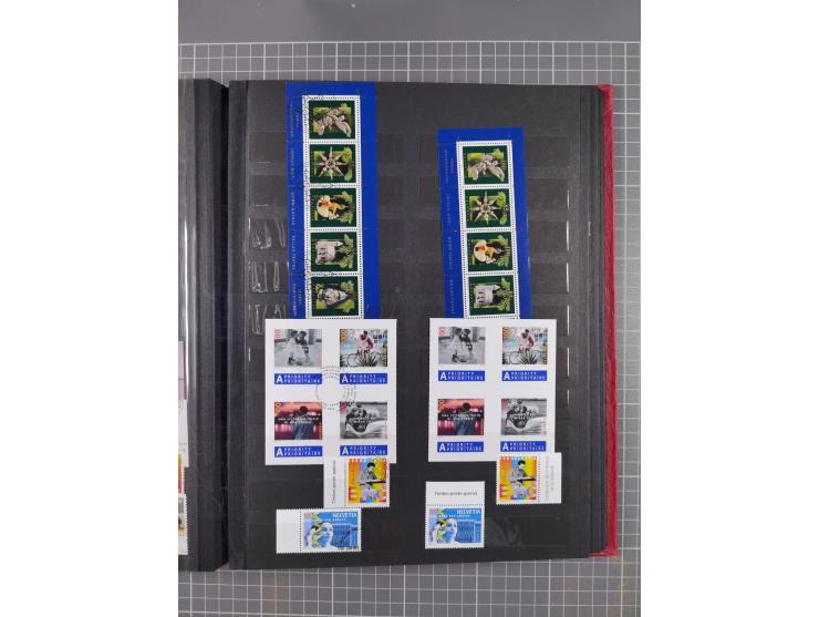 1978/2017, in den Hauptnummern je postfrische und gestempelte komplette Sammlung, Frankaturwert ca. 1600 CHF, in drei Alben