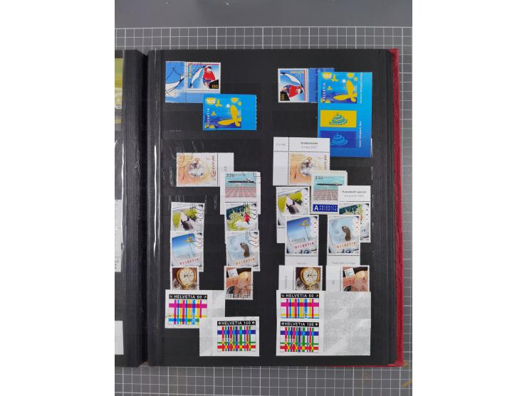 1978/2017, in den Hauptnummern je postfrische und gestempelte komplette Sammlung, Frankaturwert ca. 1600 CHF, in drei Alben