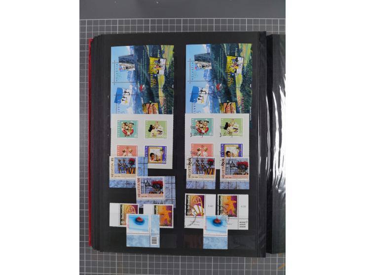1978/2017, in den Hauptnummern je postfrische und gestempelte komplette Sammlung, Frankaturwert ca. 1600 CHF, in drei Alben