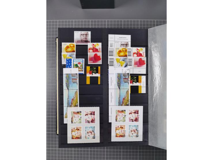 1978/2017, in den Hauptnummern je postfrische und gestempelte komplette Sammlung, Frankaturwert ca. 1600 CHF, in drei Alben