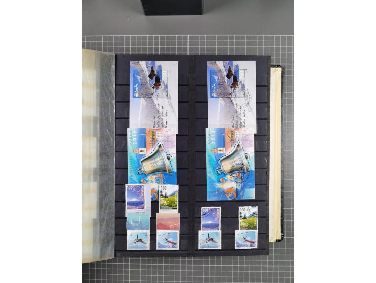 1978/2017, in den Hauptnummern je postfrische und gestempelte komplette Sammlung, Frankaturwert ca. 1600 CHF, in drei Alben