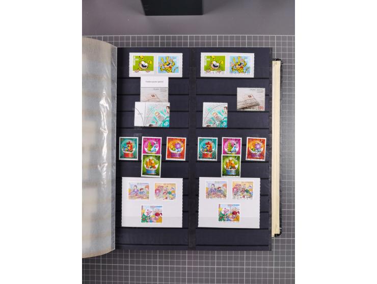 1978/2017, in den Hauptnummern je postfrische und gestempelte komplette Sammlung, Frankaturwert ca. 1600 CHF, in drei Alben