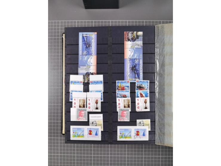 1978/2017, in den Hauptnummern je postfrische und gestempelte komplette Sammlung, Frankaturwert ca. 1600 CHF, in drei Alben