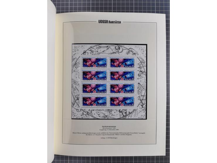 1981/89, mint never hinged collection of the special souvenir sheets ex Mi.-Nr. 5056-5844, each limited to 12.500 or 15.000 p