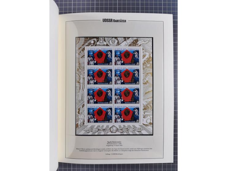 1981/89, mint never hinged collection of the special souvenir sheets ex Mi.-Nr. 5056-5844, each limited to 12.500 or 15.000 p