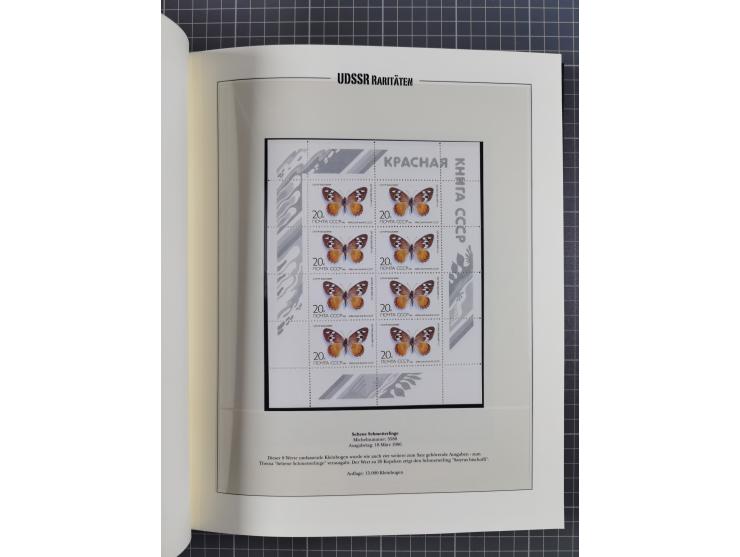 1981/89, mint never hinged collection of the special souvenir sheets ex Mi.-Nr. 5056-5844, each limited to 12.500 or 15.000 p