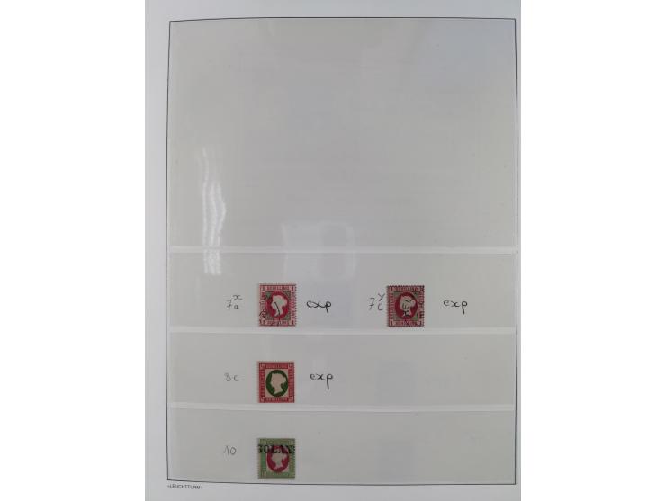 Baden bis Württemberg, reichhaltige 3-bändige Sammlung, ungebraucht und gestempelt sowie mit zahlreichen Briefen. Dabei u.a. 