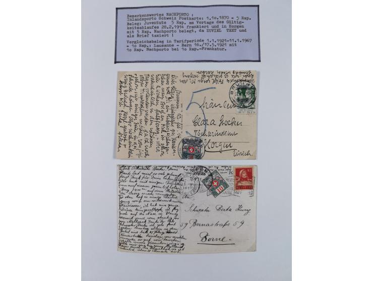 1897/1945, Zuschlags- und Wohltätigkeitsausgaben, interessante Sammlun, dabei Schweiz I-III und 117 FDC, USA Columbus-Satz (t