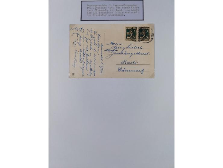1897/1945, Zuschlags- und Wohltätigkeitsausgaben, interessante Sammlun, dabei Schweiz I-III und 117 FDC, USA Columbus-Satz (t