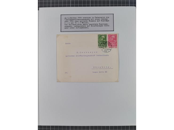 1897/1945, Zuschlags- und Wohltätigkeitsausgaben, interessante Sammlun, dabei Schweiz I-III und 117 FDC, USA Columbus-Satz (t