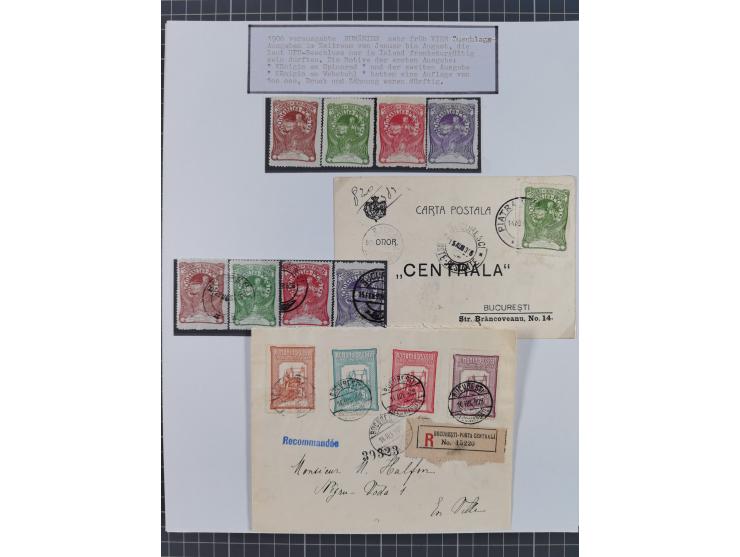 1897/1945, Zuschlags- und Wohltätigkeitsausgaben, interessante Sammlun, dabei Schweiz I-III und 117 FDC, USA Columbus-Satz (t