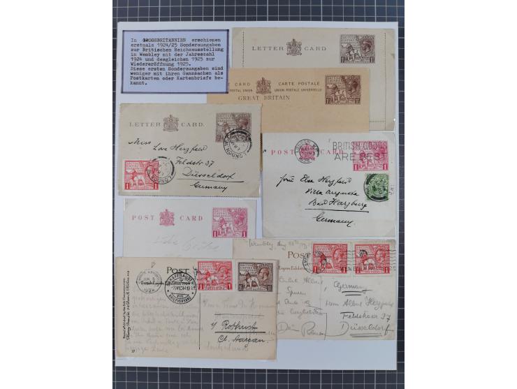 1897/1945, Zuschlags- und Wohltätigkeitsausgaben, interessante Sammlun, dabei Schweiz I-III und 117 FDC, USA Columbus-Satz (t