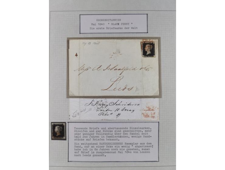 1849/1980, interessante kleine Partie mit auch etwas Ausland, dabei DR mit gestempeltem Herzstück aus Block 2, Eisbärblock, A