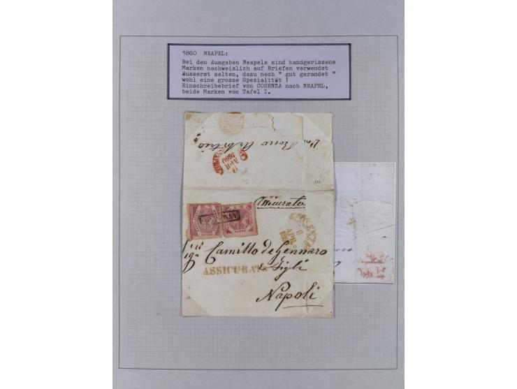 1849/1980, interessante kleine Partie mit auch etwas Ausland, dabei DR mit gestempeltem Herzstück aus Block 2, Eisbärblock, A