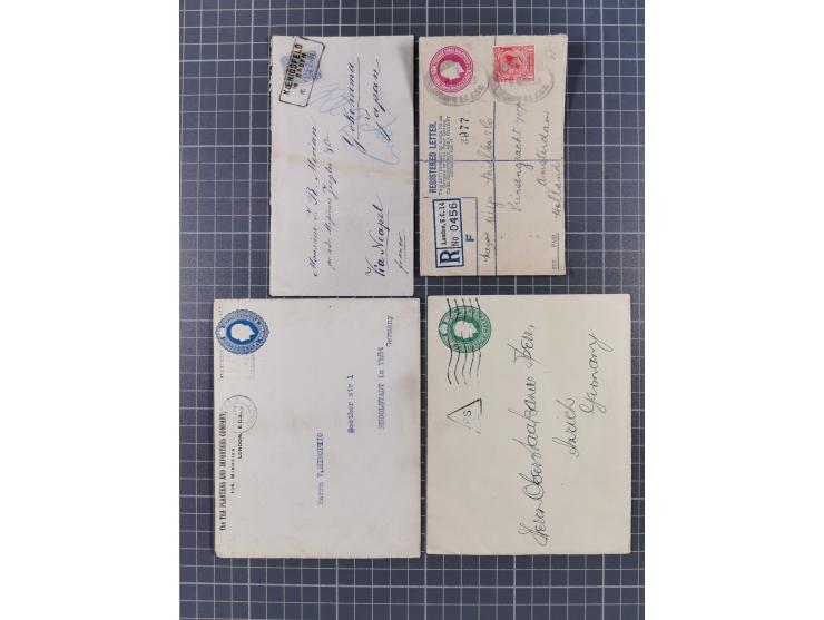 1849/1980, interessante kleine Partie mit auch etwas Ausland, dabei DR mit gestempeltem Herzstück aus Block 2, Eisbärblock, A