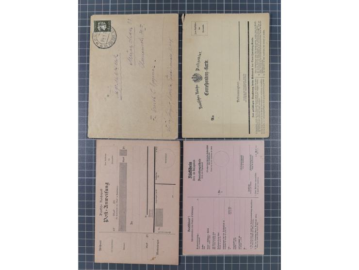 1849/1980, interessante kleine Partie mit auch etwas Ausland, dabei DR mit gestempeltem Herzstück aus Block 2, Eisbärblock, A