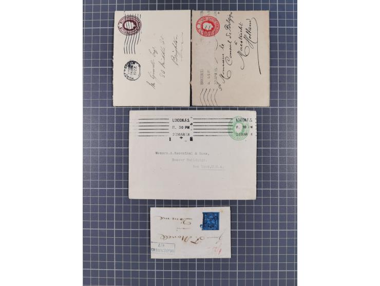 1849/1980, interessante kleine Partie mit auch etwas Ausland, dabei DR mit gestempeltem Herzstück aus Block 2, Eisbärblock, A