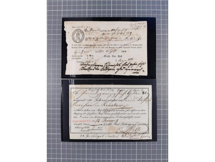 1849/1980, interessante kleine Partie mit auch etwas Ausland, dabei DR mit gestempeltem Herzstück aus Block 2, Eisbärblock, A