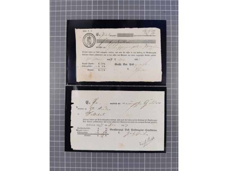 1849/1980, interessante kleine Partie mit auch etwas Ausland, dabei DR mit gestempeltem Herzstück aus Block 2, Eisbärblock, A