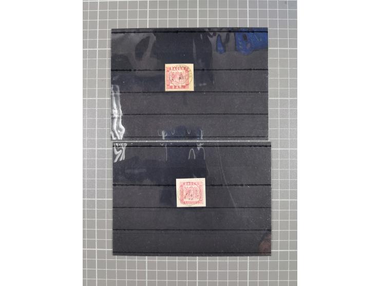 1849/1980, interessante kleine Partie mit auch etwas Ausland, dabei DR mit gestempeltem Herzstück aus Block 2, Eisbärblock, A