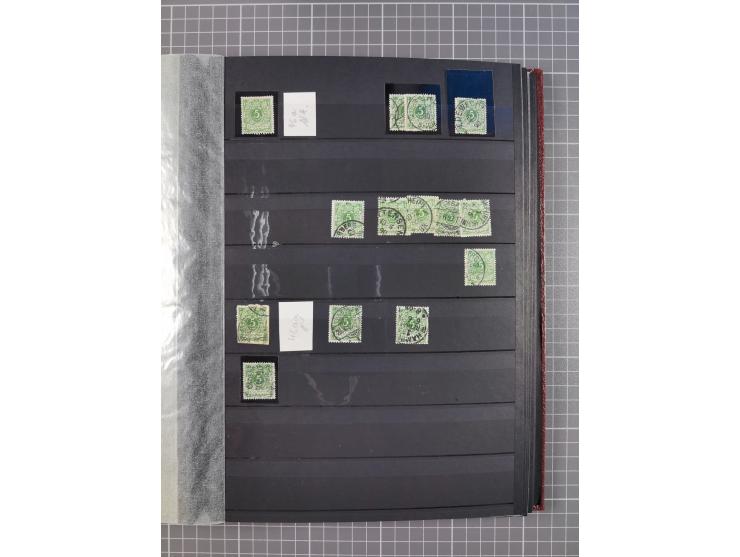1880/1940 (ca.), interessante Partie in 6 Steckbüchern, dabei u.a. Kolonien sowie schöner Teil Infla mit vielen guten signier
