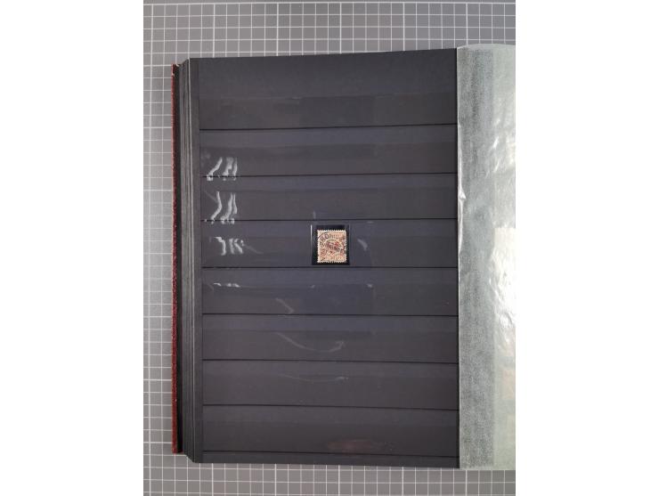 1880/1940 (ca.), interessante Partie in 6 Steckbüchern, dabei u.a. Kolonien sowie schöner Teil Infla mit vielen guten signier