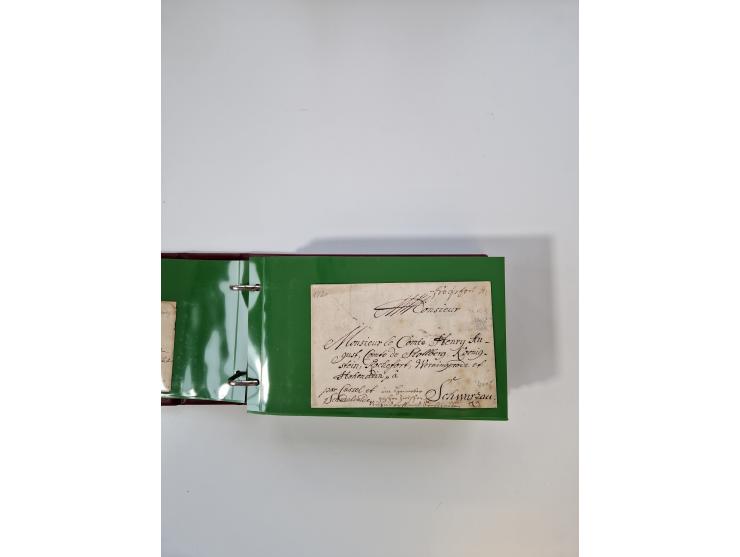 1750/1900 (ca.), Frankfurt am Main, reichhaltiger Sammlungsbestand mit rund 450 Belegen, dabei viele Postscheine der Brief- u