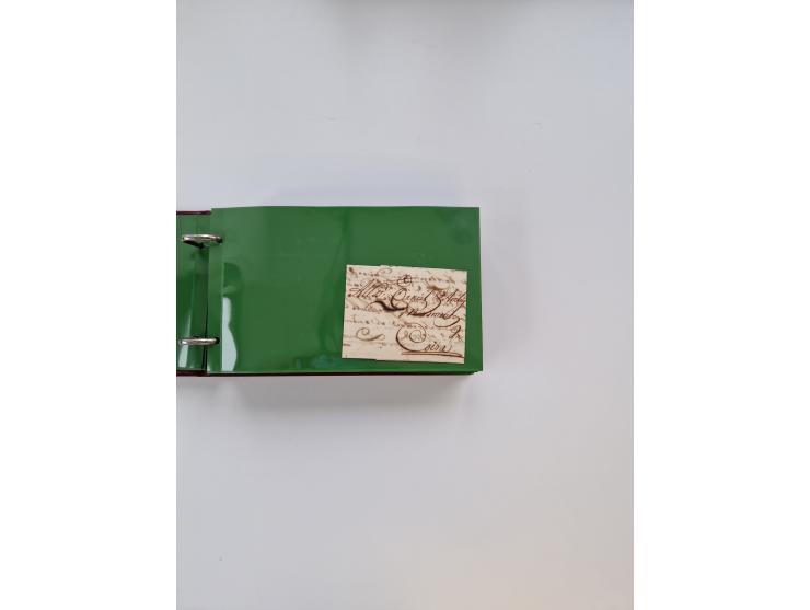 1750/1900 (ca.), Frankfurt am Main, reichhaltiger Sammlungsbestand mit rund 450 Belegen, dabei viele Postscheine der Brief- u