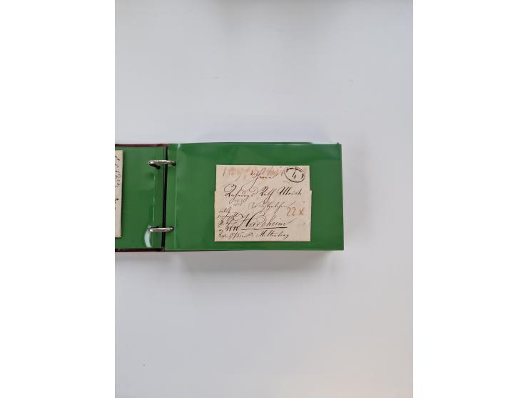 1750/1900 (ca.), Frankfurt am Main, reichhaltiger Sammlungsbestand mit rund 450 Belegen, dabei viele Postscheine der Brief- u