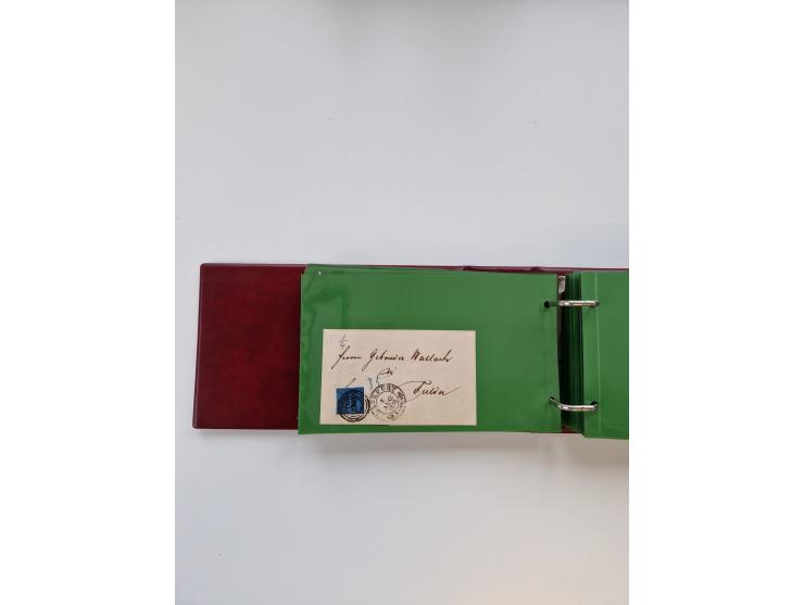 1750/1900 (ca.), Frankfurt am Main, reichhaltiger Sammlungsbestand mit rund 450 Belegen, dabei viele Postscheine der Brief- u