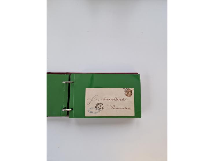 1750/1900 (ca.), Frankfurt am Main, reichhaltiger Sammlungsbestand mit rund 450 Belegen, dabei viele Postscheine der Brief- u