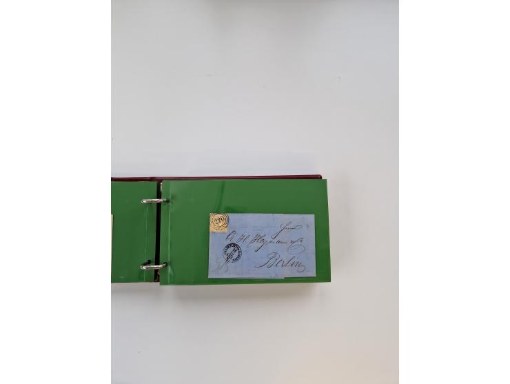 1750/1900 (ca.), Frankfurt am Main, reichhaltiger Sammlungsbestand mit rund 450 Belegen, dabei viele Postscheine der Brief- u