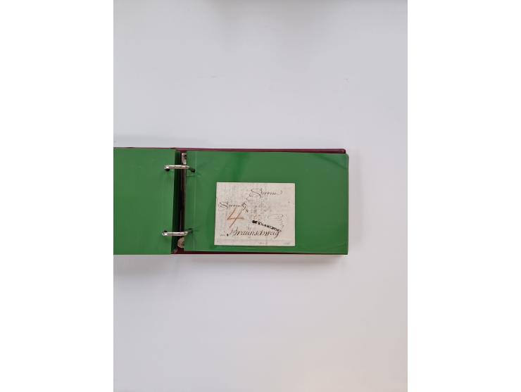 1750/1900 (ca.), Frankfurt am Main, reichhaltiger Sammlungsbestand mit rund 450 Belegen, dabei viele Postscheine der Brief- u