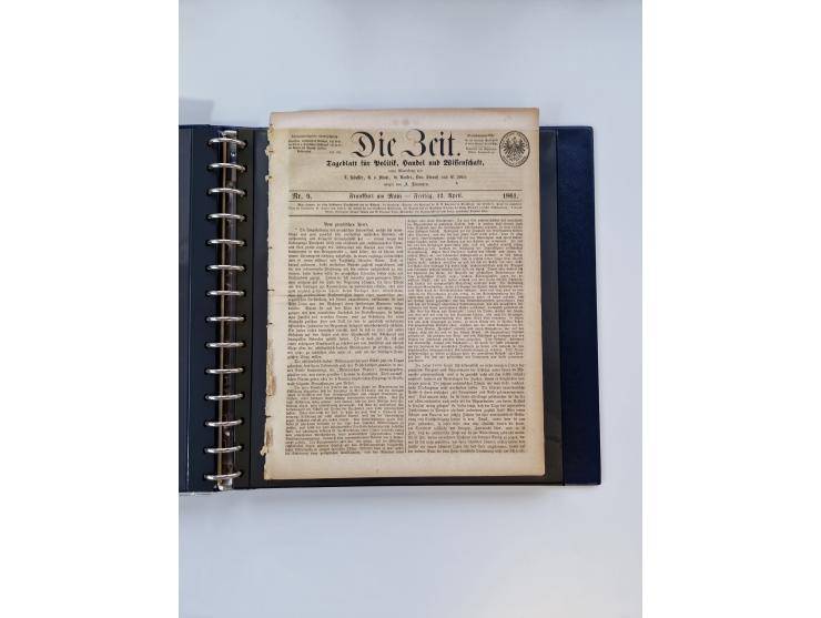 1750/1900 (ca.), Frankfurt am Main, reichhaltiger Sammlungsbestand mit rund 450 Belegen, dabei viele Postscheine der Brief- u